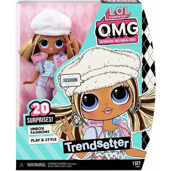 L.O.L. SURPRISE O.M.G Core Doll Trendsetter – Modepuppe mit Zubehör