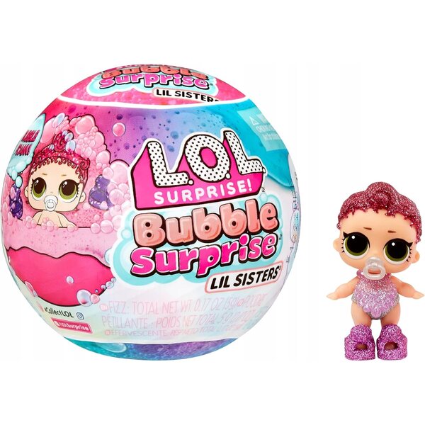 L.O.L. Überraschung! Bubble Surprise Lil Sisters – Puppen mit Wasserüberraschung