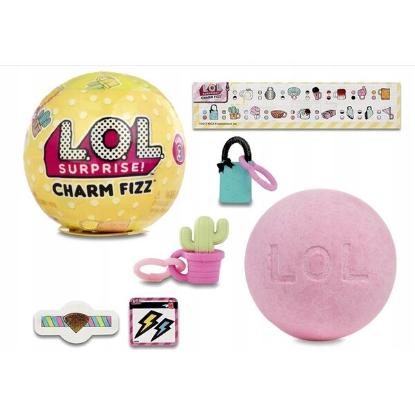 L.O.L. Surprise Charm Fizz – Brauseball mit Original-Talisman