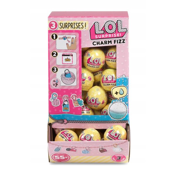 L.O.L. Surprise Charm Fizz – Brauseball mit Original-Talisman