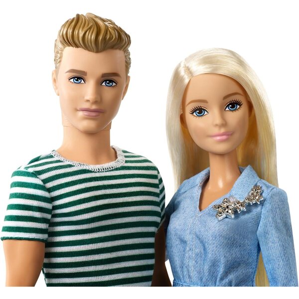 Barbie und Ken Set mit Hund und Zubehör, 29 cm – Spiel für Kinder ab 3 Jahren