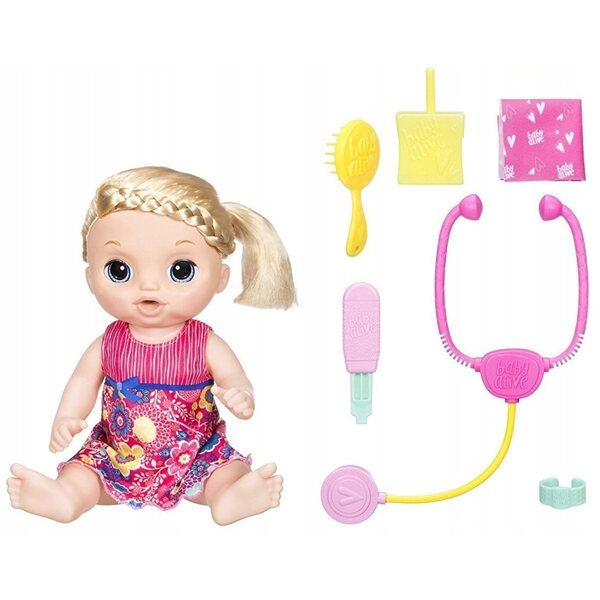Bambola Baby Alive Sweet Tears con Suoni e Accessori Interattivi per Bambini 3+