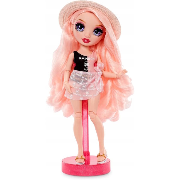 Rainbow High Pacific Coast Bella Parker - Bambola moda 26 cm per bambini 4+