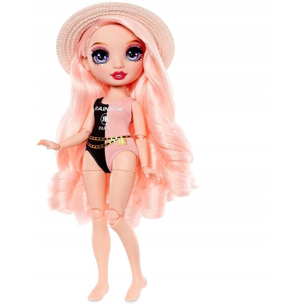 Rainbow High Pacific Coast Bella Parker - Bambola moda 26 cm per bambini 4+