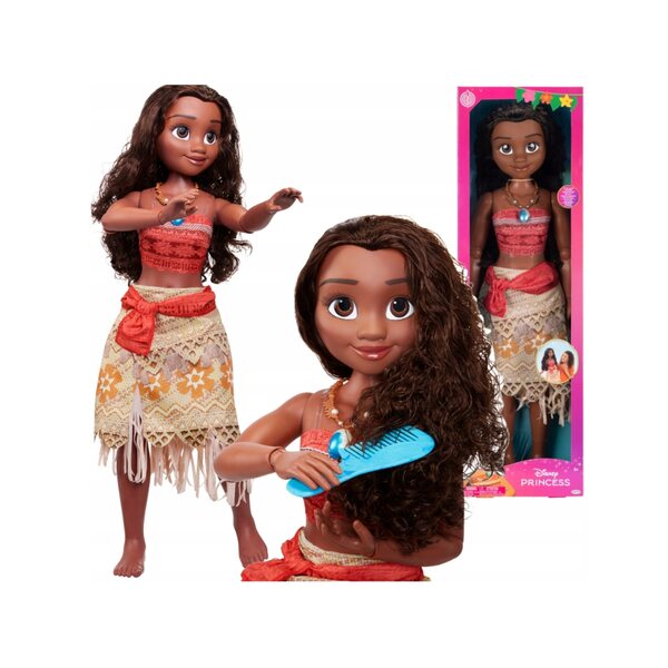 Bambola Vaiana Disney Princess 81 cm con 11 punti di articolazione e abito originale