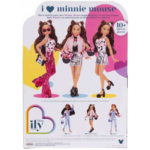Disney ILY 4EVER 30 cm große Puppe mit Minnie Mouse-Thema – Premium-Spiel