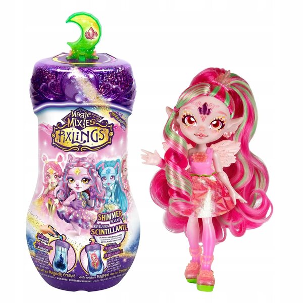 Magic Mixies Pixlings Shimmerverse Series 2 Faye - Giocattolo Magico for Kids 5+