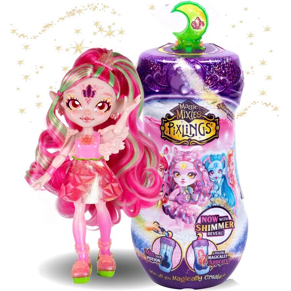 Magic Mixies Pixlings Shimmerverse Series 2 Faye – Magisches Spielzeug für Kinder ab 5 Jahren