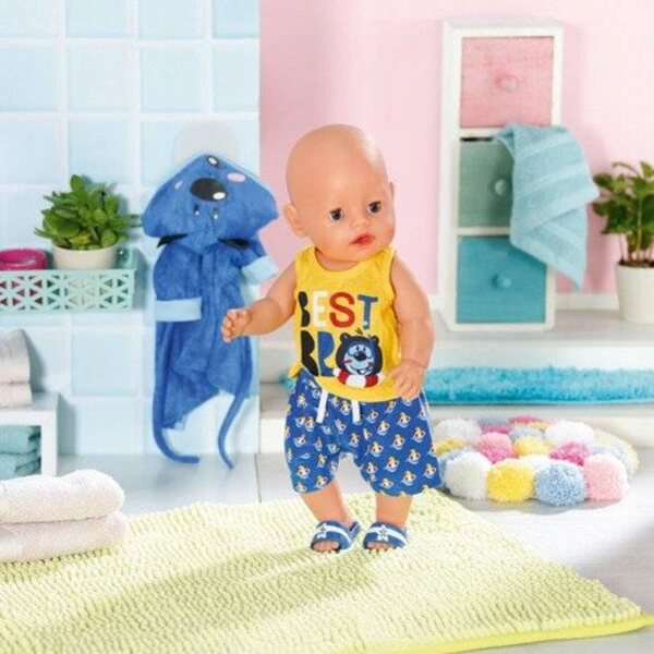 Baby Born Kleidungsset mit Bademantel für 43 cm große Puppe