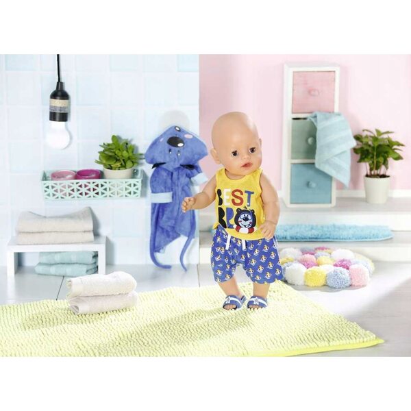 Baby Born Kleidungsset mit Bademantel für 43 cm große Puppe