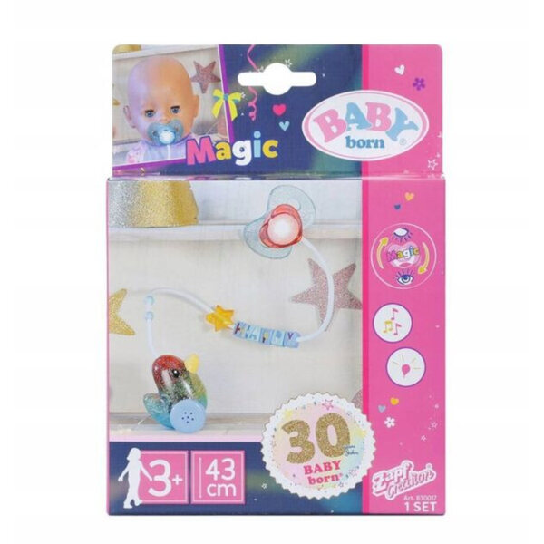 Baby Born Interattivo Magic Succhietto con Suoni e Luci per Bambole 43 cm