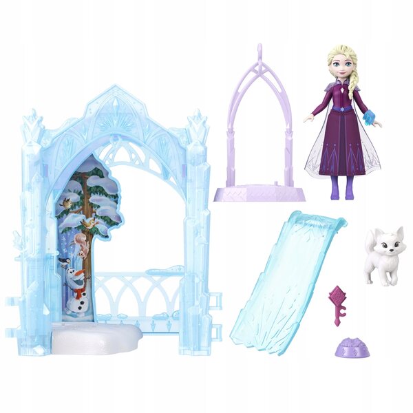 Elsa Minipuppe 9 cm Disney Die Eiskönigin Mattel für Kinder ab 3 Jahren