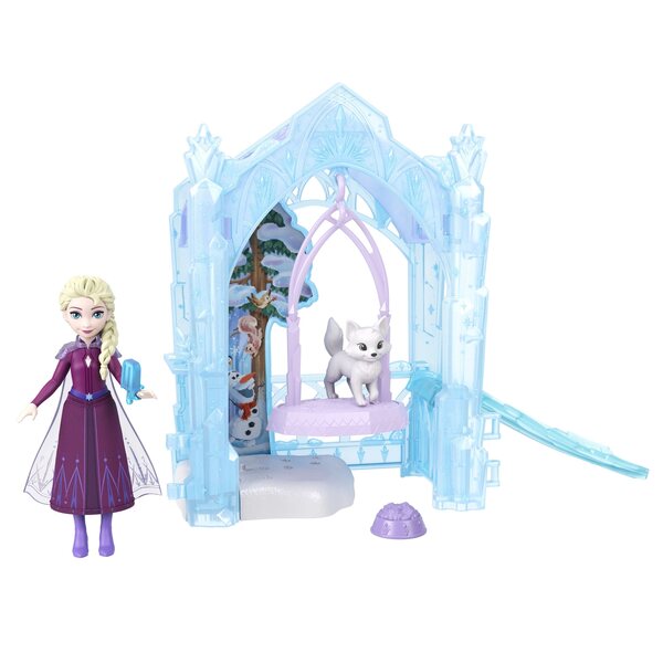 Elsa Minipuppe 9 cm Disney Die Eiskönigin Mattel für Kinder ab 3 Jahren