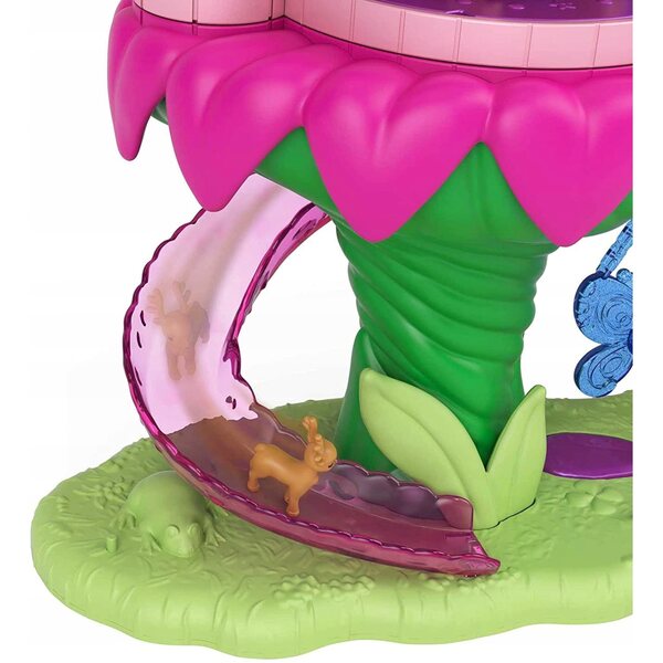 Mattel Polly Pocket Unicorn Rides set gioco con 15 sorprese per bambini 4+