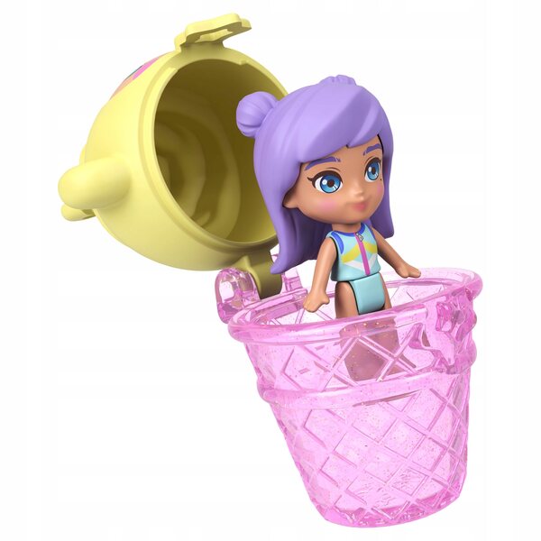 Polly Pocket Monkey Pineapple - Ensemble de jouets compacts pour les enfants de 4 ans et plus