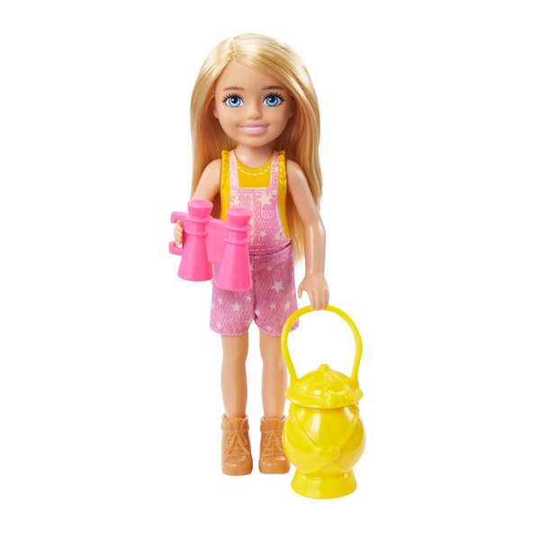 Barbie Chelsea Camping-Set mit Zubehör für Kinder ab 3 Jahren