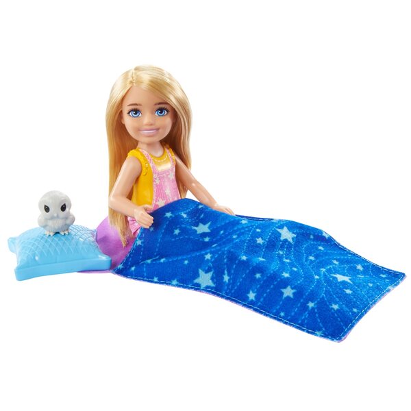 Barbie Chelsea Camping-Set mit Zubehör für Kinder ab 3 Jahren