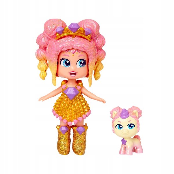 KookyLoos Glitter Unicorns Diamond Diva bambola con unicorno e accessori scintillanti
