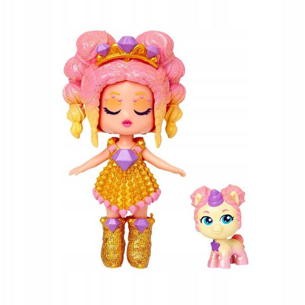 KookyLoos Glitter Unicorns Diamond Diva bambola con unicorno e accessori scintillanti