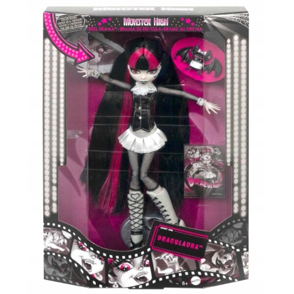 Monster High Draculaura Poupée Reel Drama 27 cm - Edition Collector
