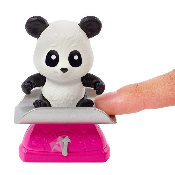 Barbie Veterinär-Set mit 2 Pandas und Zubehör für pädagogisches Spielen