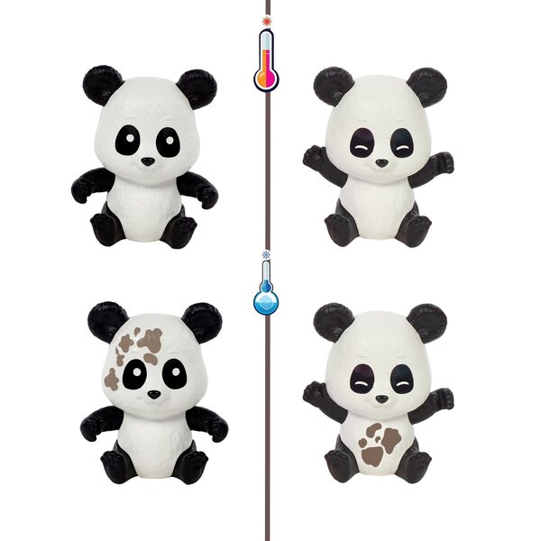 Barbie Veterinär-Set mit 2 Pandas und Zubehör für pädagogisches Spielen