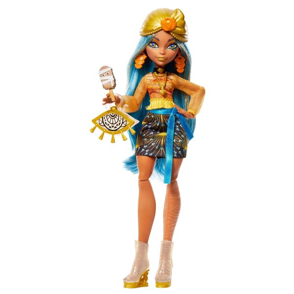 Bambola Mattel Monster High Cleo de Nile 29 cm per bambini 4+