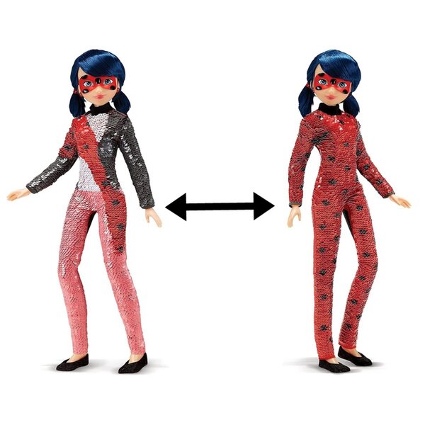 Miraculous Ladybug Marinette Fashion Flip bambola 26 cm - Playmates Toys