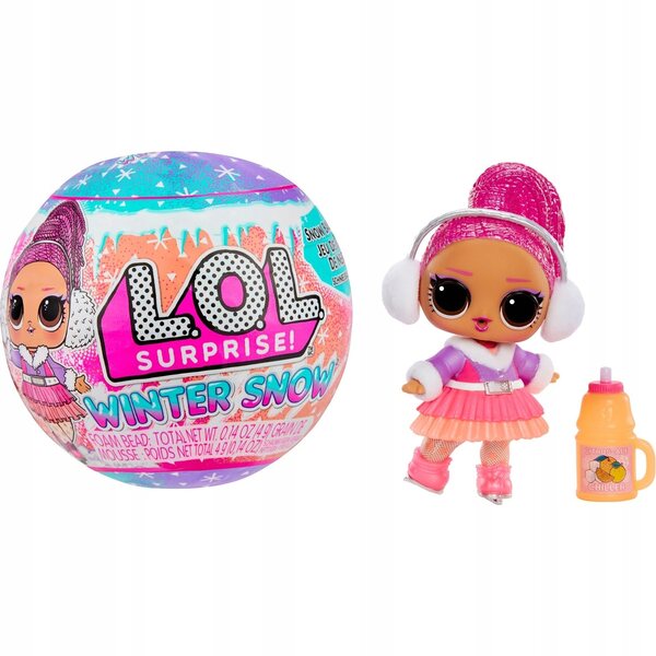 L.O.L. Surprise Winter SnowTots – Puppe mit 7 Überraschungen und magischen Schneekörnchen