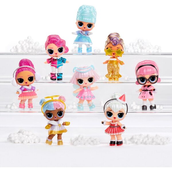 L.O.L. Surprise Winter SnowTots – Puppe mit 7 Überraschungen und magischen Schneekörnchen