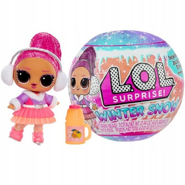 L.O.L. Surprise Winter SnowTots – Puppe mit 7 Überraschungen und magischen Schneekörnchen