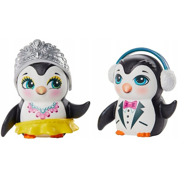 Enchantimals Taniec na Lodzie GJX49 mit Lulcca und Zubehör für Kinder ab 4 Jahren