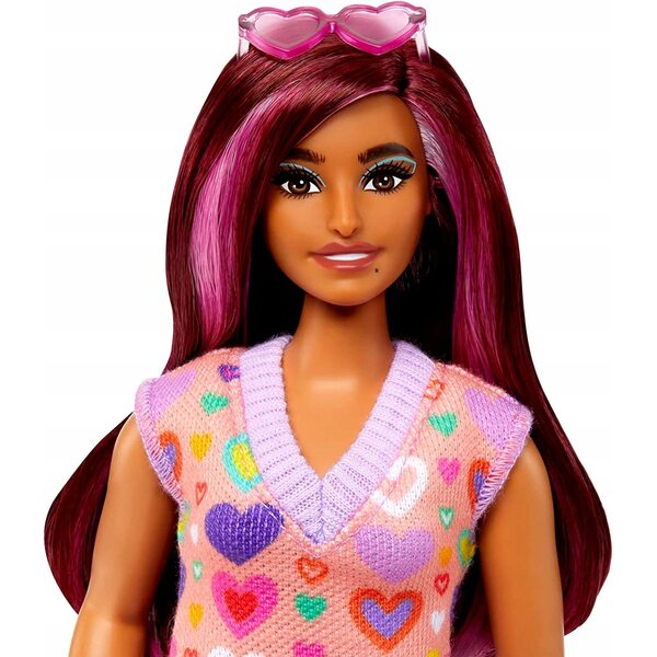 Barbie Fashionistas HJT04 – Puppe mit einzigartigem Stil und trendiger Kleidung