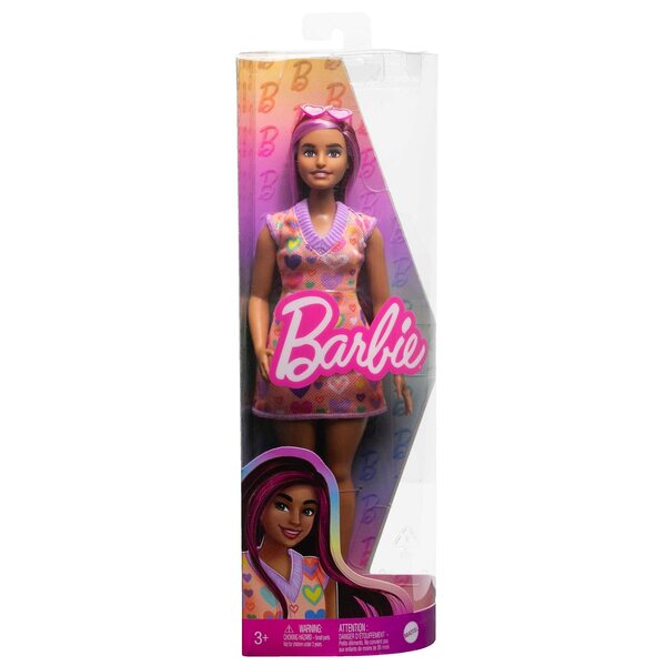 Barbie Fashionistas HJT04 – Puppe mit einzigartigem Stil und trendiger Kleidung