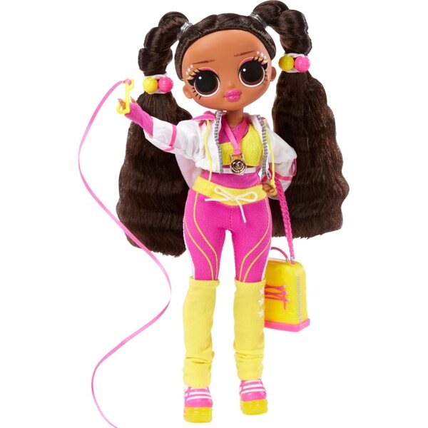 LOL Surprise OMG Vault Queen bambola ginnasta con 20 sorprese e accessori