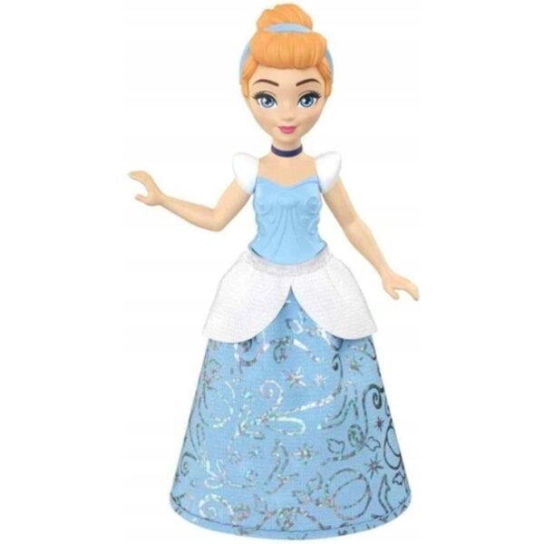 Bambola Disney Principessa Cenerentola con Abito Luccicante - Mattel 9 cm