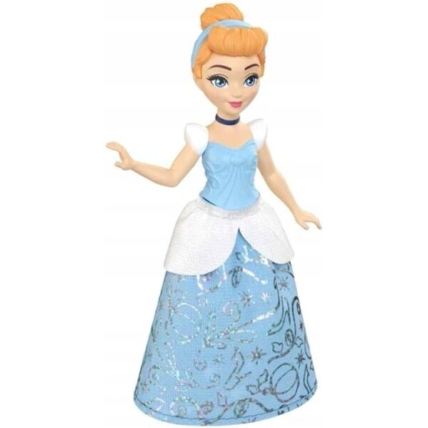 Bambola Disney Principessa Cenerentola con Abito Luccicante - Mattel 9 cm