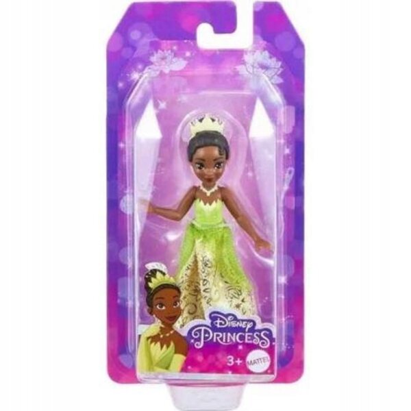Bambola Disney Princess Tiana Mattel da 9 cm: una figura da principessa sicura per i bambini