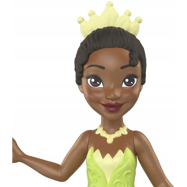 Bambola Disney Princess Tiana Mattel da 9 cm: una figura da principessa sicura per i bambini