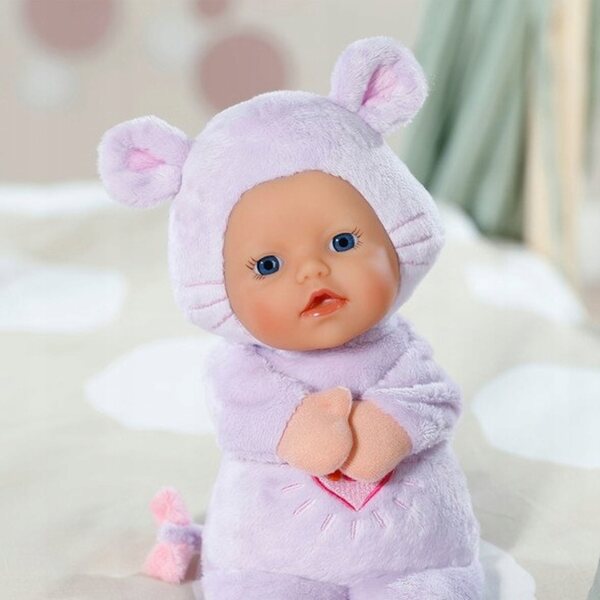 BABY born Myszka 26 cm – Weiche Puppe für Babys, waschbar und sicher