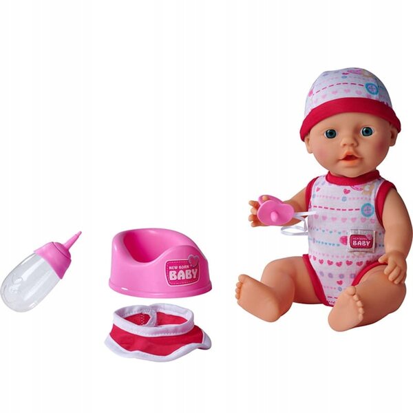 Poupée bébé interactive Simba New Born 30 cm avec fonctions réalistes
