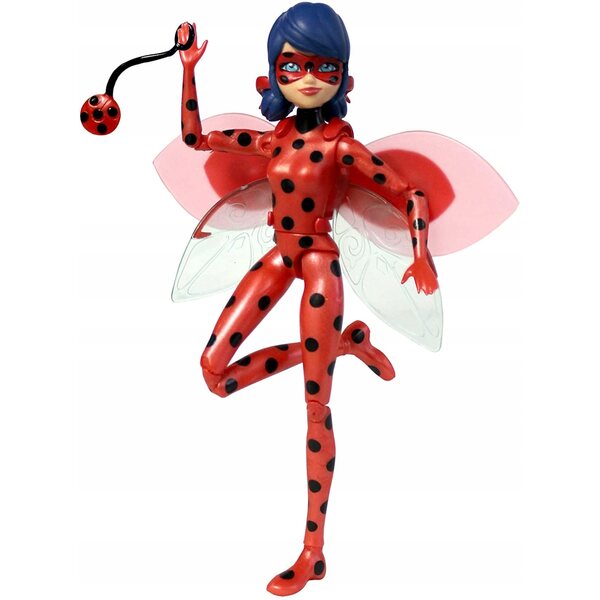 Bambola Ladybug Miraculous da 13 cm con accessori Playmates Toys per bambini 4+