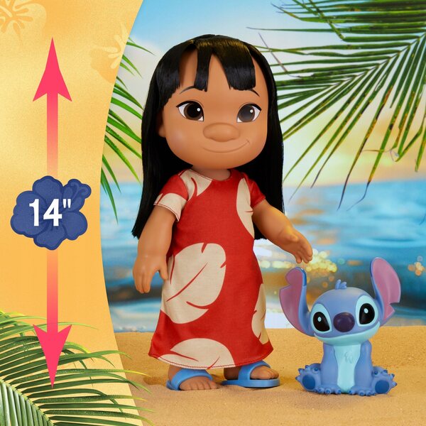 Disney Lilo & Stitch Puppenset 35 cm mit Stitch Figur 13 cm für Kinder