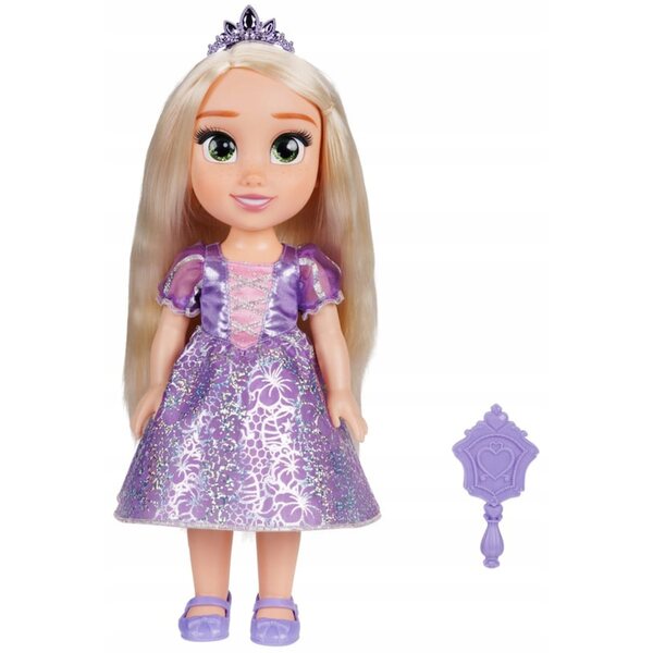 Lalcka Disney Princess Rapunzel 36 cm mit Zubehör und beweglichen Gelenken