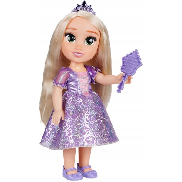 Lalcka Disney Princess Rapunzel 36 cm mit Zubehör und beweglichen Gelenken