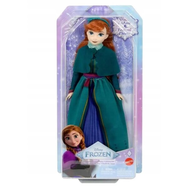 Laluca Anna Disney Frozen mit elegantem Winterkleid für Kinder ab 3 Jahren
