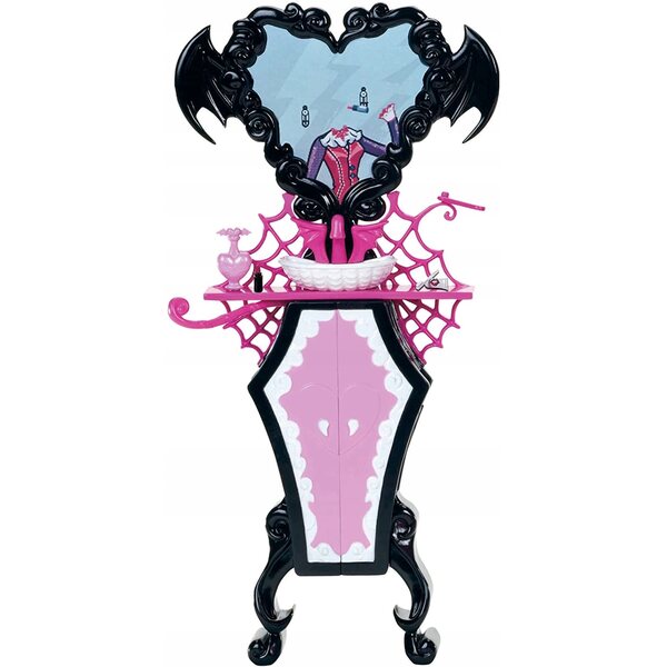 Monster High Draculaura Mobili Bagno Giocattolo per Bambini 6+ in Plastica CE