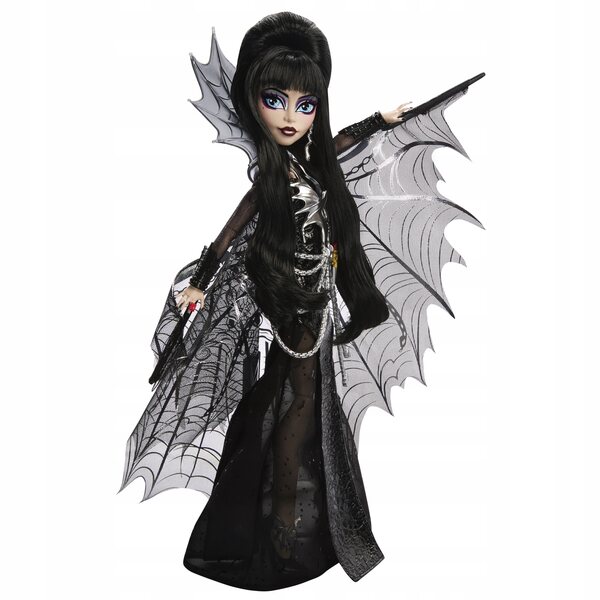 Poupée de collection Monster High Elvira Seigneur des Ténèbres Mattel