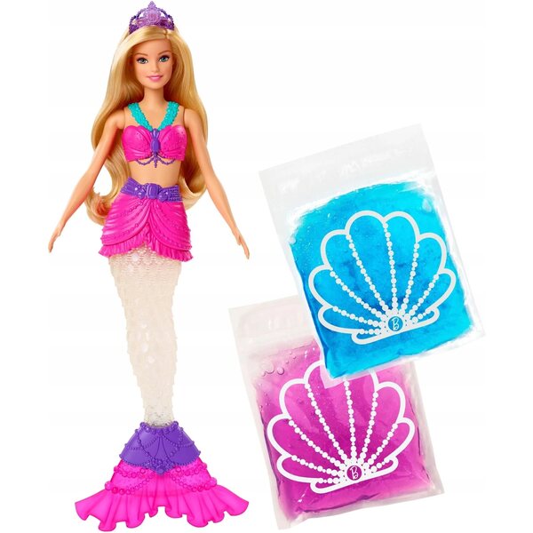 Barbie Dreamtopia Syrena mit Brokatschleim – Kreatives und magisches Spiel für Kinder