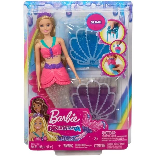 Barbie Dreamtopia Syrena mit Brokatschleim – Kreatives und magisches Spiel für Kinder